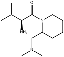 (S)-2-AMino-1-(2-diMethylaMinoMethyl-piperidin-1-yl)-3-Methyl-butan-1-one Struktur