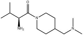 (S)-2-AMino-1-(4-diMethylaMinoMethyl-piperidin-1-yl)-3-Methyl-butan-1-one|(S)-2-氨基-1-(4-((二甲基氨基)甲基)哌啶-1-基)-3-甲基丁-1-酮