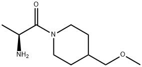 (S)-2-AMino-1-(4-MethoxyMethyl-piperidin-1-yl)-propan-1-one Struktur