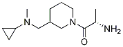 (S)-2-AMino-1-{3-[(cyclopropyl-Methyl-aMino)-Methyl]-piperidin-1-yl}-propan-1-one Structure