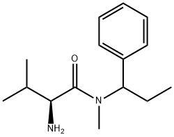 (S)-2-AMino-3,N-diMethyl-N-(1-phenyl-propyl)-butyraMide Struktur