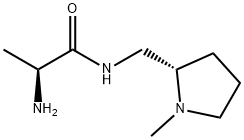 (S)-2-AMino-N-((S)-1-Methyl-pyrrolidin-2-ylMethyl)-propionaMide Structure