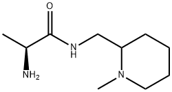(S)-2-AMino-N-(1-Methyl-piperidin-2-ylMethyl)-propionaMide Structure