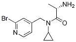 (S)-2-AMino-N-(2-broMo-pyridin-4-ylMethyl)-N-cyclopropyl-propionaMide Struktur