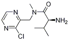 (S)-2-AMino-N-(3-chloro-pyrazin-2-ylMethyl)-3,N-diMethyl-butyraMide Struktur