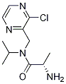 (S)-2-AMino-N-(3-chloro-pyrazin-2-ylMethyl)-N-isopropyl-propionaMide Struktur