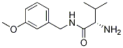 (S)-2-AMino-N-(3-Methoxy-benzyl)-3-Methyl-butyraMide Structure