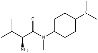 (S)-2-AMino-N-(4-diMethylaMino-cyclohexyl)-3,N-diMethyl-butyraMide Structure