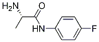 (S)-2-氨基-N-(4-氟苯基)丙酰胺, 1026868-16-5, 结构式