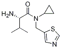 (S)-2-AMino-N-cyclopropyl-3-Methyl-N-thiazol-5-ylMethyl-butyraMide Structure