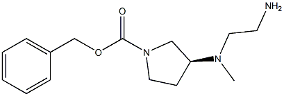 (S)-3-[(2-AMino-ethyl)-Methyl-aMino]-pyrrolidine-1-carboxylic acid benzyl ester|