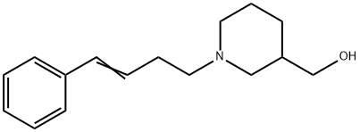 [1-((E)-4-Phenyl-but-3-enyl)-piperidin-3-yl]-Methanol Structure