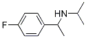 [1-(4-Fluoro-phenyl)-ethyl]-isopropyl-aMine Structure