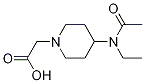 [4-(Acetyl-ethyl-aMino)-piperidin-1-yl]-acetic acid 结构式