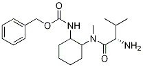 {2-[((S)-2-AMino-3-Methyl-butyryl)-Methyl-aMino]-cyclohexyl}-carbaMic acid benzyl ester Structure