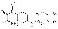 {4-[((S)-2-AMino-propionyl)-cyclopropyl-aMino]-cyclohexyl}-carbaMic acid benzyl ester Structure