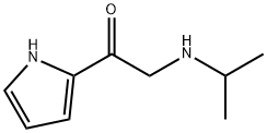 2-IsopropylaMino-1-(1H-pyrrol-2-yl)-ethanone Struktur