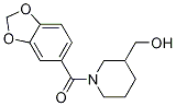 Benzo[1,3]dioxol-5-yl-(3-hydroxyMethyl-piperidin-1-yl)-Methanone Struktur