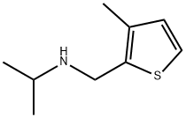 Isopropyl-(3-Methyl-thiophen-2-ylMethyl)-aMine Struktur