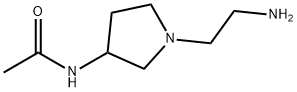 N-[1-(2-AMino-ethyl)-pyrrolidin-3-yl]-acetaMide Structure