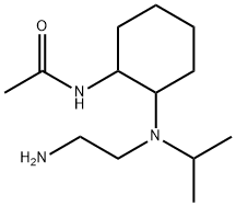 N-{2-[(2-AMino-ethyl)-isopropyl-aMino]-cyclohexyl}-acetaMide 化学構造式