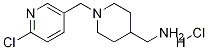 [1-(6-Chloro-pyridin-3-ylmethyl)-piperidin-4-yl]-methyl-amine hydrochloride