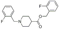 1-(2-氟-苄基)-哌啶-4-羧酸2-氟-苄基酯, , 结构式
