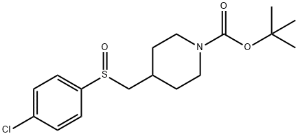 1353954-87-6 4-(4-氯-苯亚磺酰基甲基)-哌啶-1-羧酸叔丁基酯