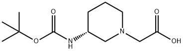 ((R)-3-tert-ButoxycarbonylaMino-piperidin-1-yl)-acetic acid|