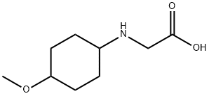(4-Methoxy-cyclohexylaMino)-acetic acid Struktur