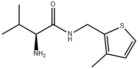 (S)-2-AMino-3-Methyl-N-(3-Methyl-thiophen-2-ylMethyl)-butyraMide Struktur
