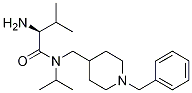 (S)-2-AMino-N-(1-benzyl-piperidin-4-ylMethyl)-N-isopropyl-3-Methyl-butyraMide Struktur