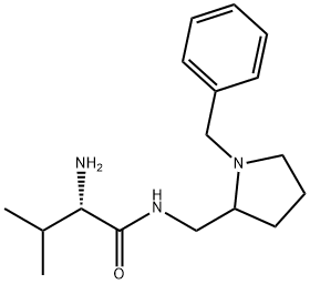 (S)-2-AMino-N-(1-benzyl-pyrrolidin-2-ylMethyl)-3-Methyl-butyraMide Struktur