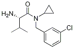 (S)-2-AMino-N-(3-chloro-benzyl)-N-cyclopropyl-3-Methyl-butyraMide Struktur