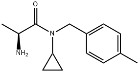 (S)-2-AMino-N-cyclopropyl-N-(4-Methyl-benzyl)-propionaMide|(S)-2-氨基-N-环丙基-N-(4-甲基苄基)丙酰胺