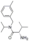 (S)-2-AMino-N-isopropyl-3-Methyl-N-(3-Methyl-benzyl)-butyraMide Struktur