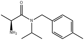 (S)-2-AMino-N-isopropyl-N-(4-Methyl-benzyl)-propionaMide Struktur