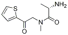 (S)-2-AMino-N-Methyl-N-(2-oxo-2-thiophen-2-yl-ethyl)-propionaMide Structure