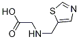 [(Thiazol-5-ylMethyl)-aMino]-acetic acid Struktur