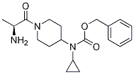 [1-((S)-2-AMino-propionyl)-piperidin-4-yl]-cyclopropyl-carbaMic acid benzyl ester Struktur