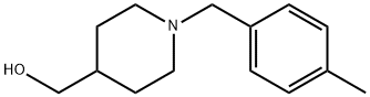 1-(4-甲基-苄基)-哌啶-4-基]-甲醇, 1211479-04-7, 结构式