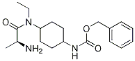 {4-[((S)-2-AMino-propionyl)-ethyl-aMino]-cyclohexyl}-carbaMic acid benzyl ester Structure