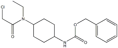 {4-[(2-Chloro-acetyl)-ethyl-aMino]-cyclohexyl}-carbaMic acid benzyl ester|