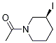 1-((S)-3-Iodo-piperidin-1-yl)-ethanone Struktur