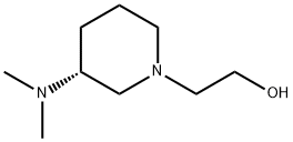 2-((R)-3-DiMethylaMino-piperidin-1-yl)-ethanol Struktur