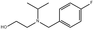 2-[(4-Fluoro-benzyl)-isopropyl-aMino]-ethanol Structure