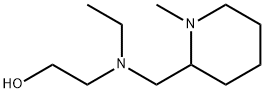 2-[Ethyl-(1-Methyl-piperidin-2-ylMethyl)-aMino]-ethanol Structure