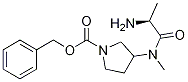3-[((S)-2-AMino-propionyl)-Methyl-aMino]-pyrrolidine-1-carboxylic acid benzyl ester|