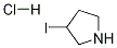 3-ヨードピロリジン塩酸塩 化学構造式
