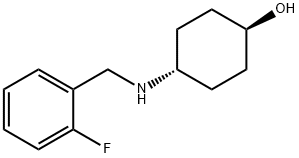 4-(2-Fluoro-benzylaMino)-cyclohexanol Struktur